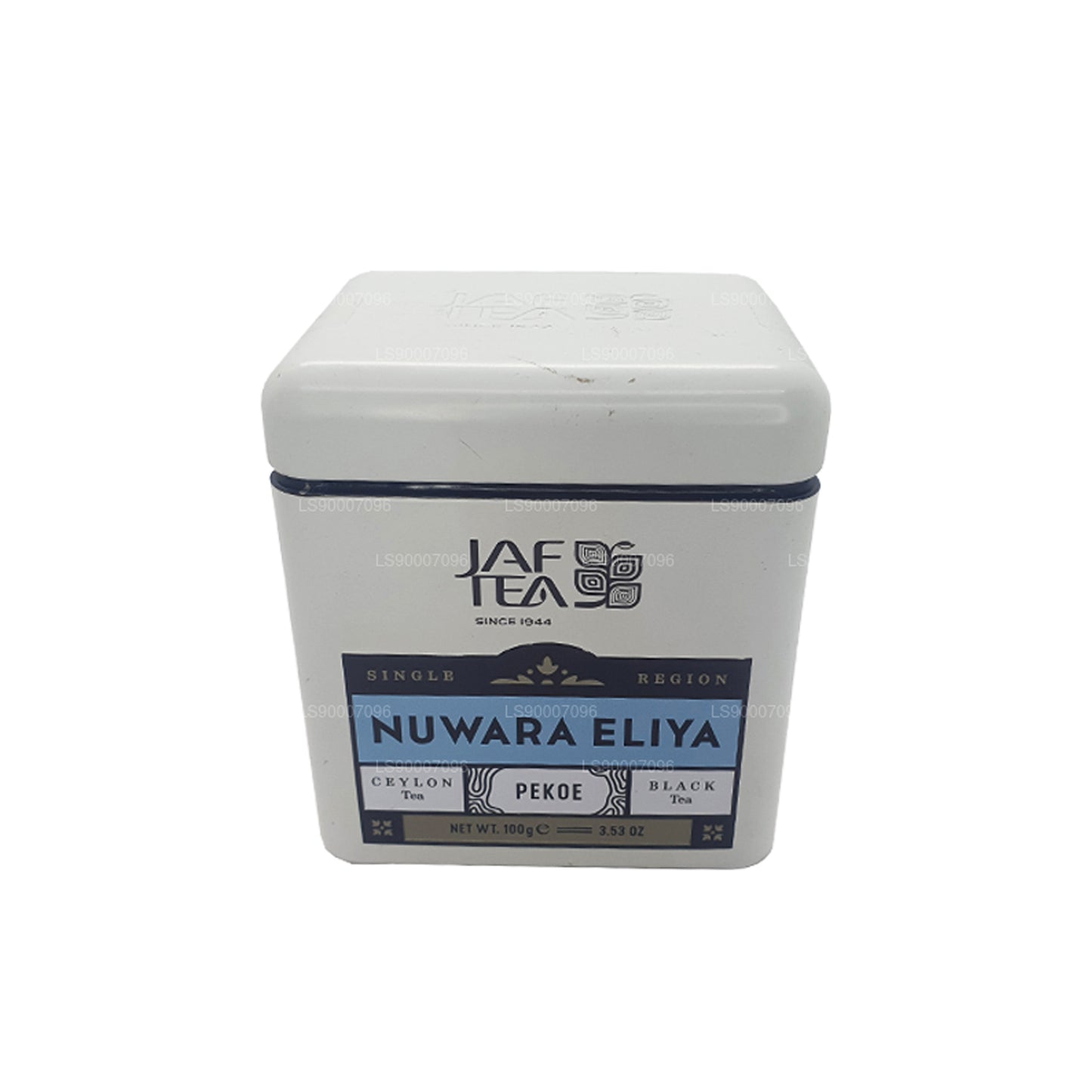 Boîte à thé Jaf Single Region Collection Nuwara Eliya PEKOE (100 g)