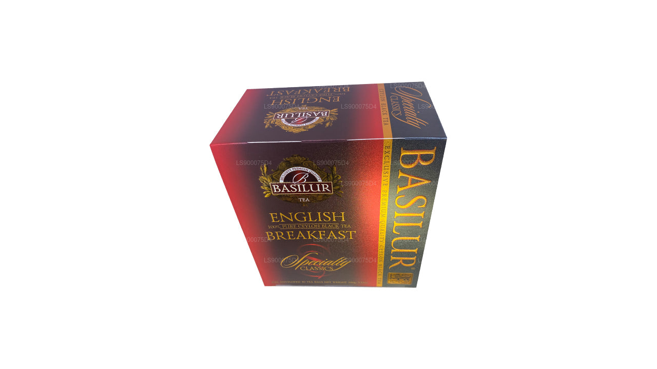 Basilur English Breakfast (100 g) 50 sachets de thé