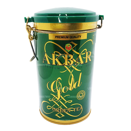 Boîte de thé vert Akbar Gold (275 g)