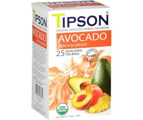 Tipson Avocat, pêche et gingembre (37,5 g)