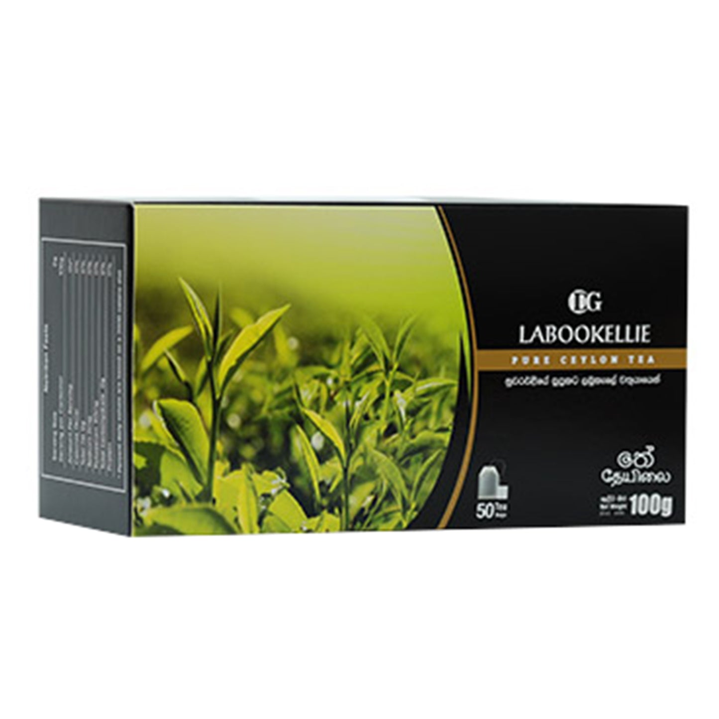 Thé noir de Ceylan DG Labookellie (100 g) 50 sachets