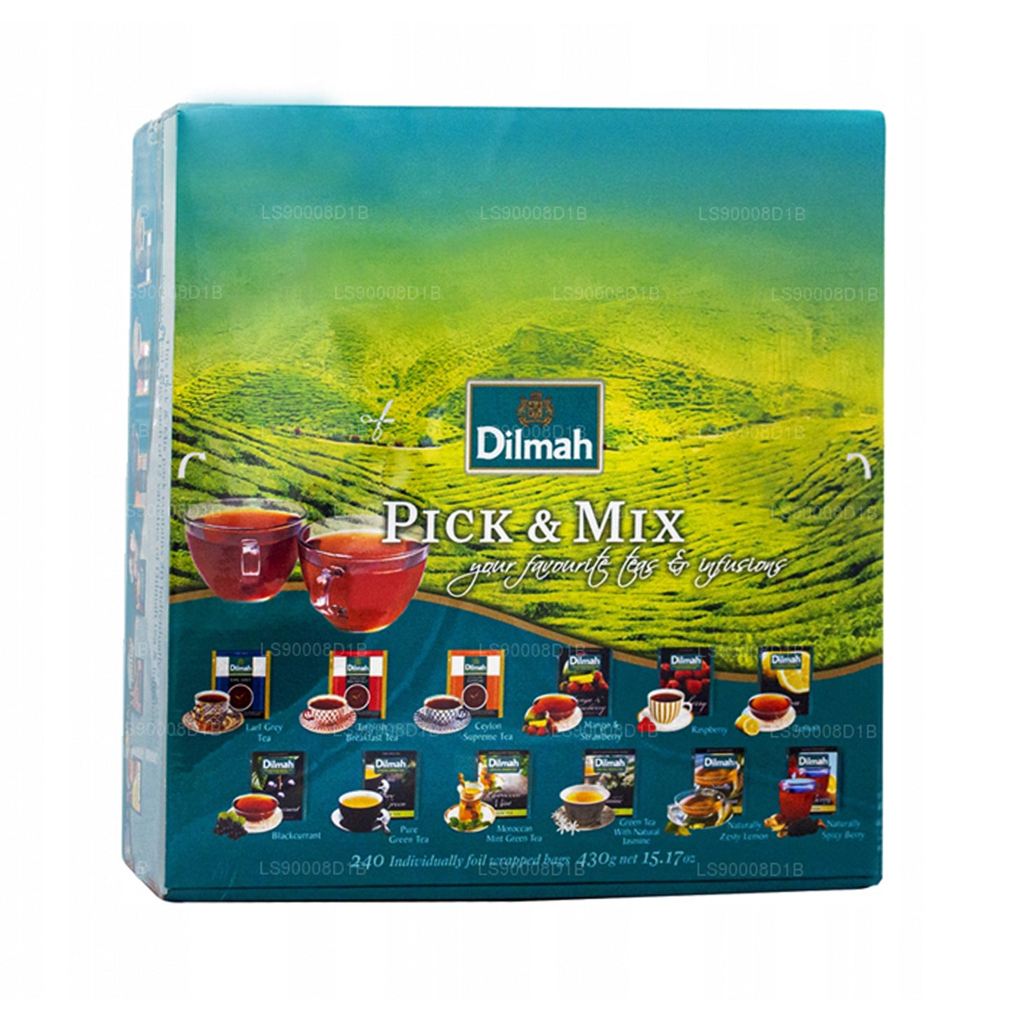 Dilmah Pick and Mix (430 g) 240 sachets de thé