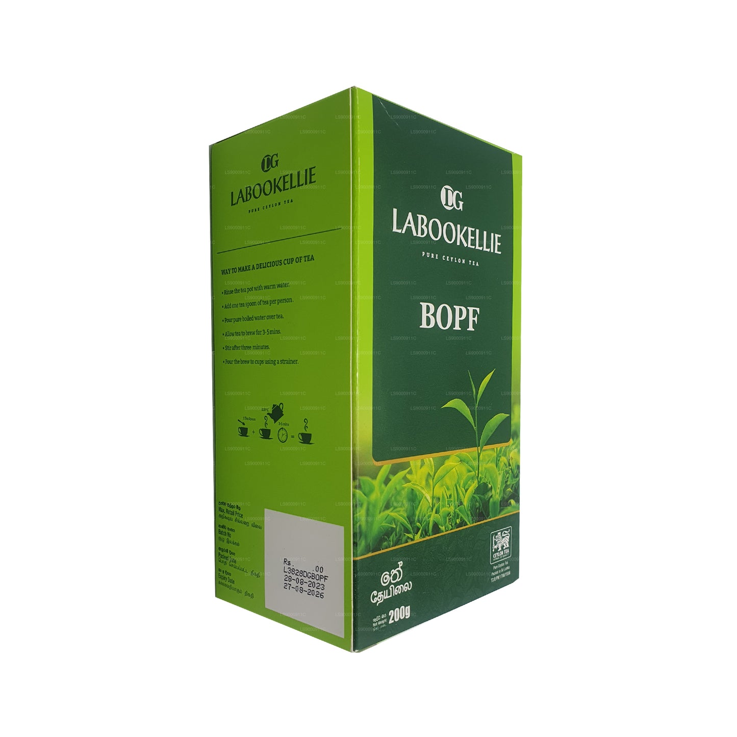 Thé BOPF DG Labookellie (200g)