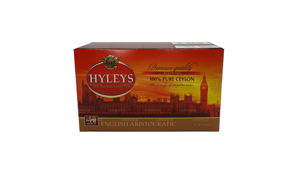 Thé noir de qualité supérieure HYLEYS 50 sachets de thé (100 g)