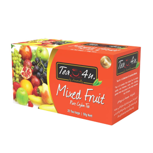 Thé aux fruits Tea4U (50g) 25 sachets de thé