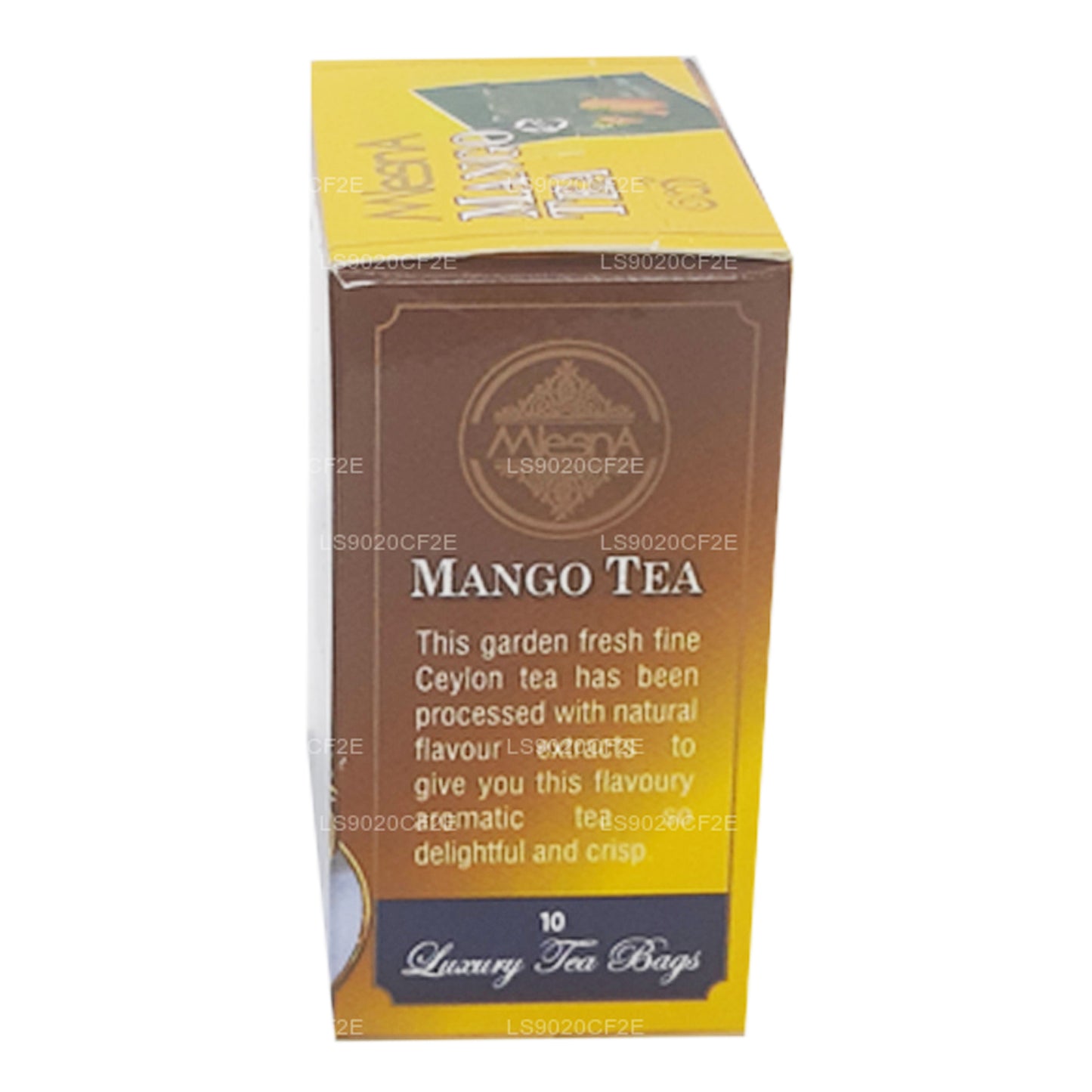 Thé à la mangue Melesna (20 g) 10 sachets de thé de luxe