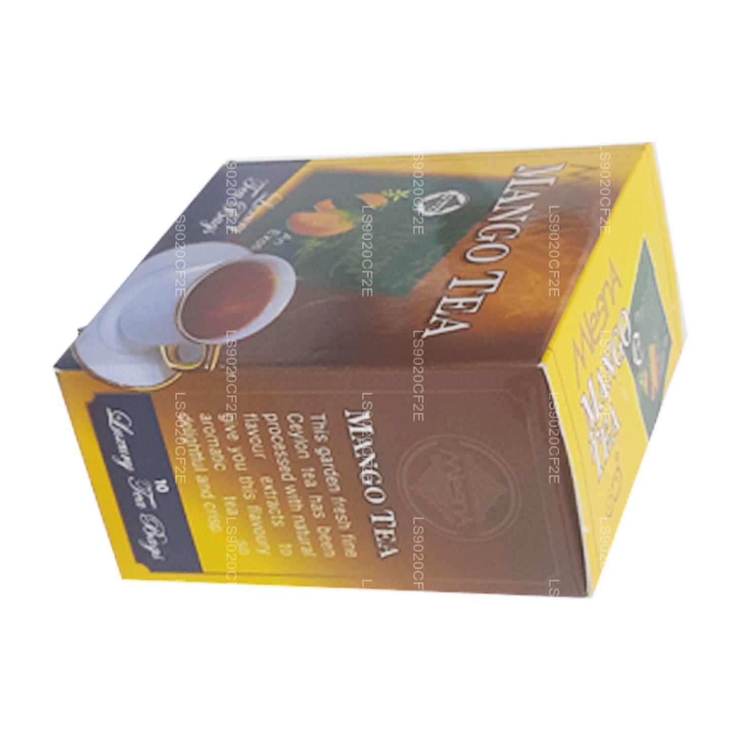 Thé à la mangue Melesna (20 g) 10 sachets de thé de luxe