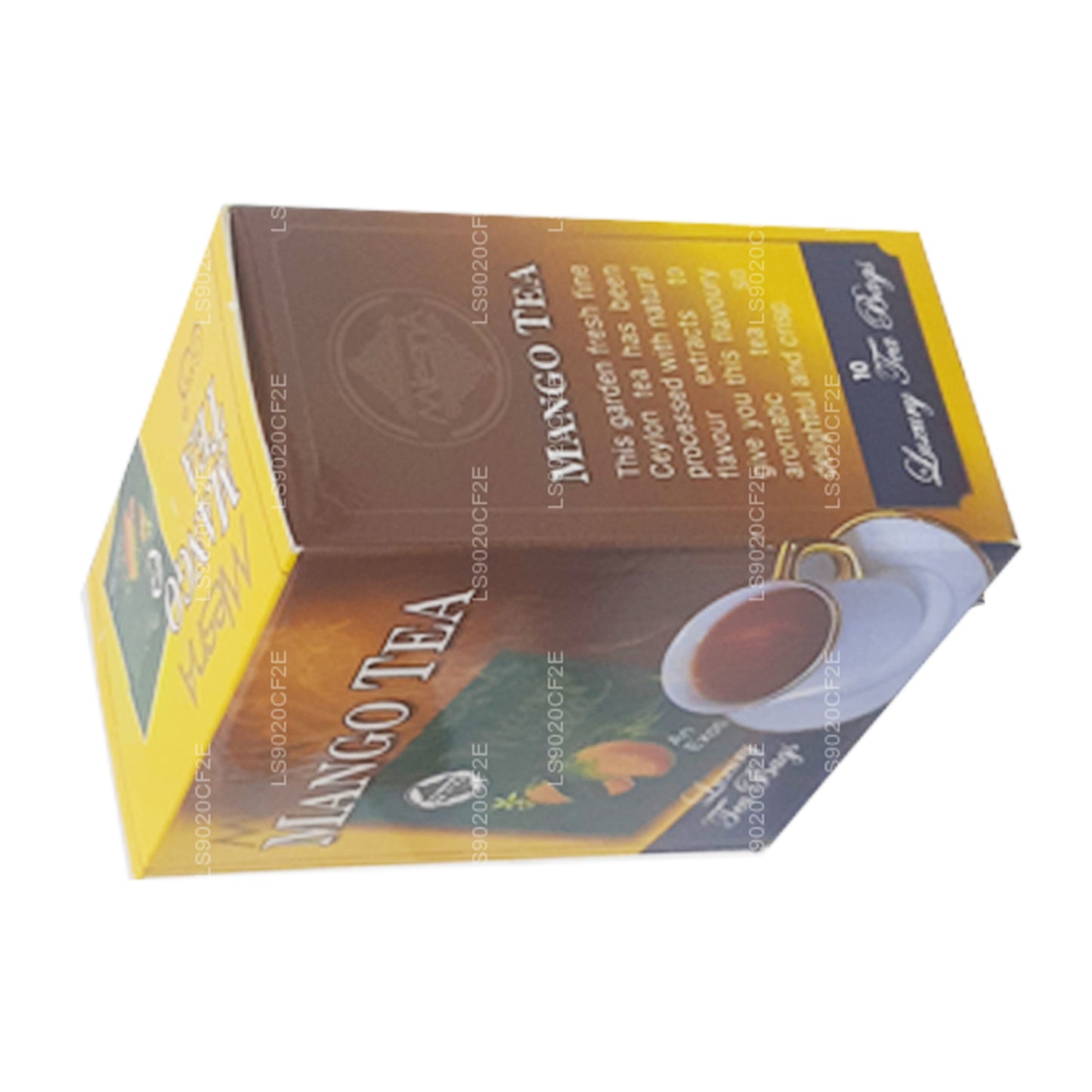 Thé à la mangue Melesna (20 g) 10 sachets de thé de luxe