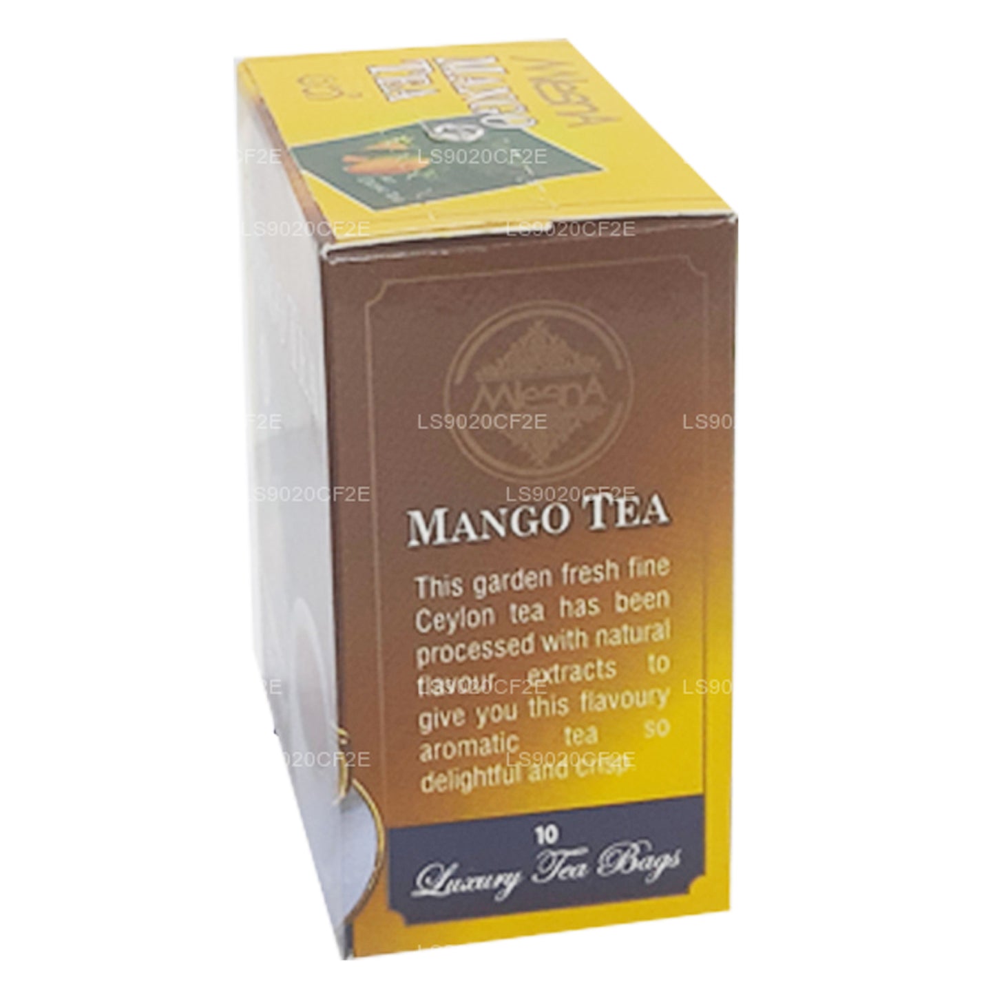 Thé à la mangue Melesna (20 g) 10 sachets de thé de luxe