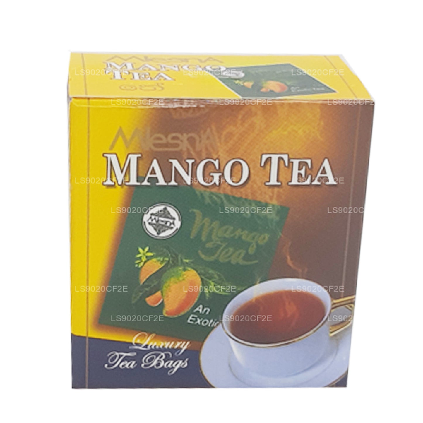 Thé à la mangue Melesna (20 g) 10 sachets de thé de luxe