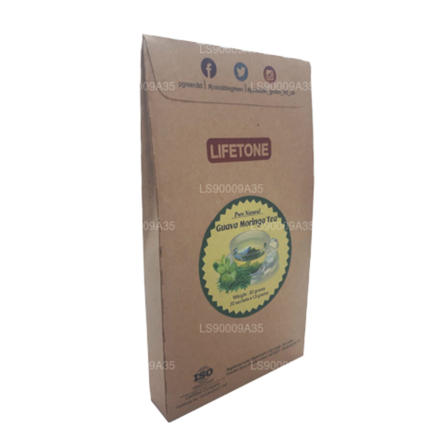 Thé Lifetone à la goyave et au moringa (30 g)