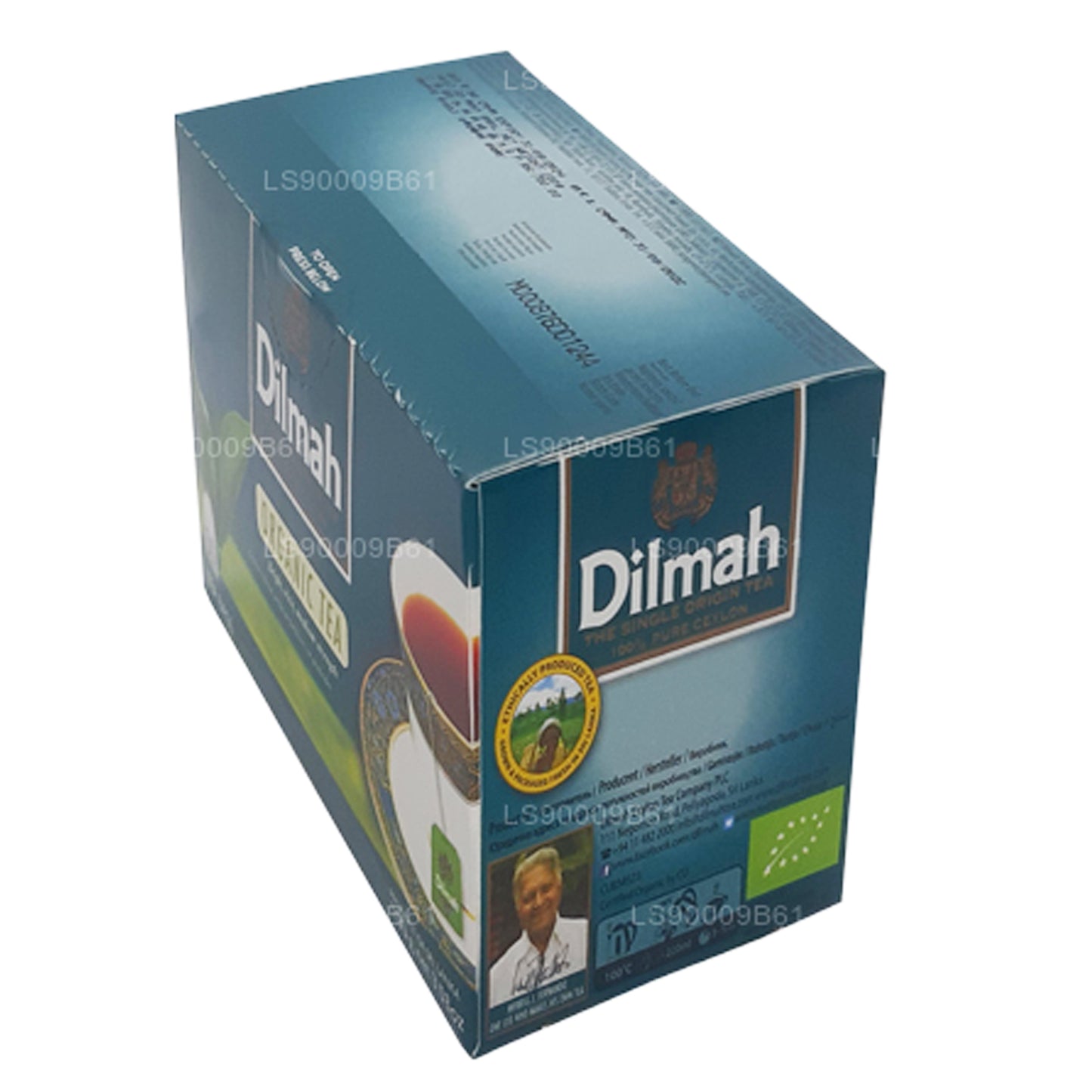 Thé biologique Dilmah (100g) 50 sachets de thé