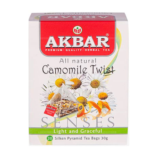 Akbar Camomille Twist (30 g) 20 sachets de thé