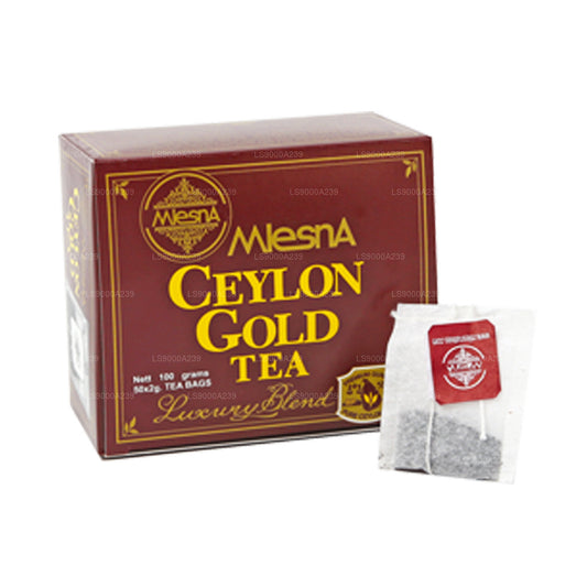 Mlesna Ceylon Gold Tea (100g) 50 sachets de thé