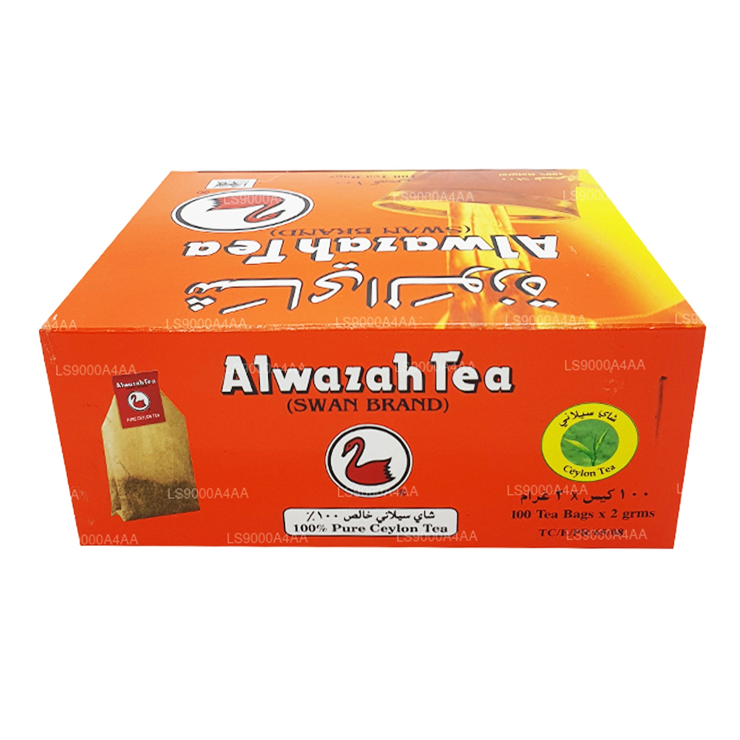 Thé noir Alwazah Pure Ceylan 100 sachets de thé (200 g)