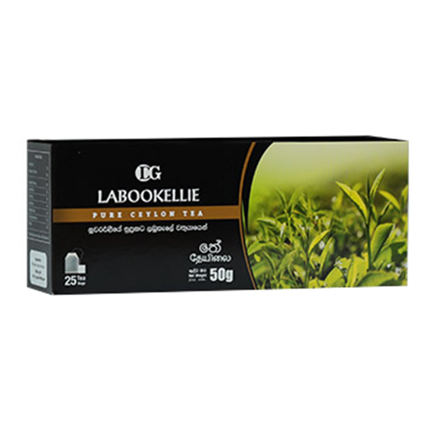 Thé noir de Ceylan DG Labookellie (50g) 25 sachets