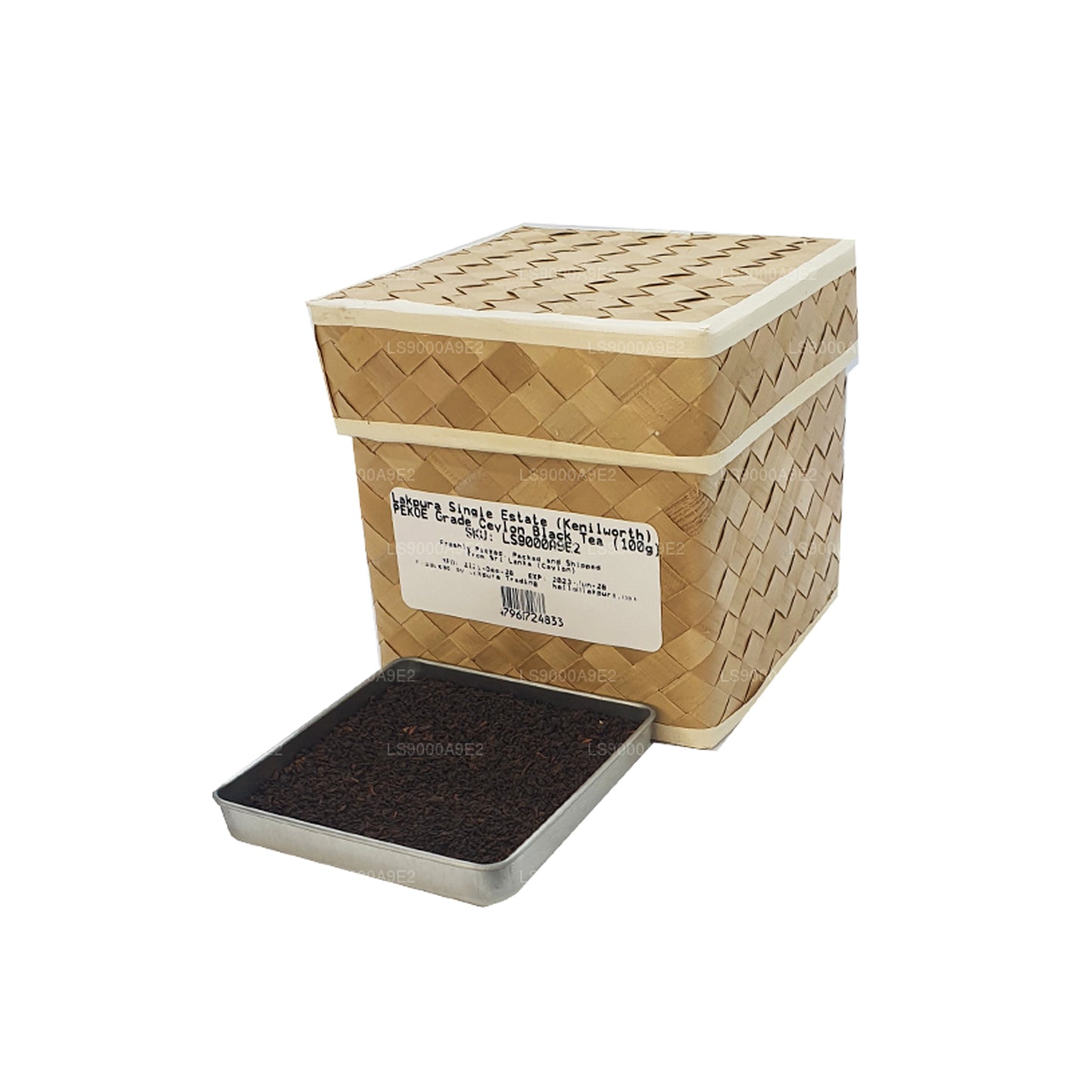 Thé noir de Ceylan Lakpura Single Estate (Kenilworth) PEKOE Grade (100 g)