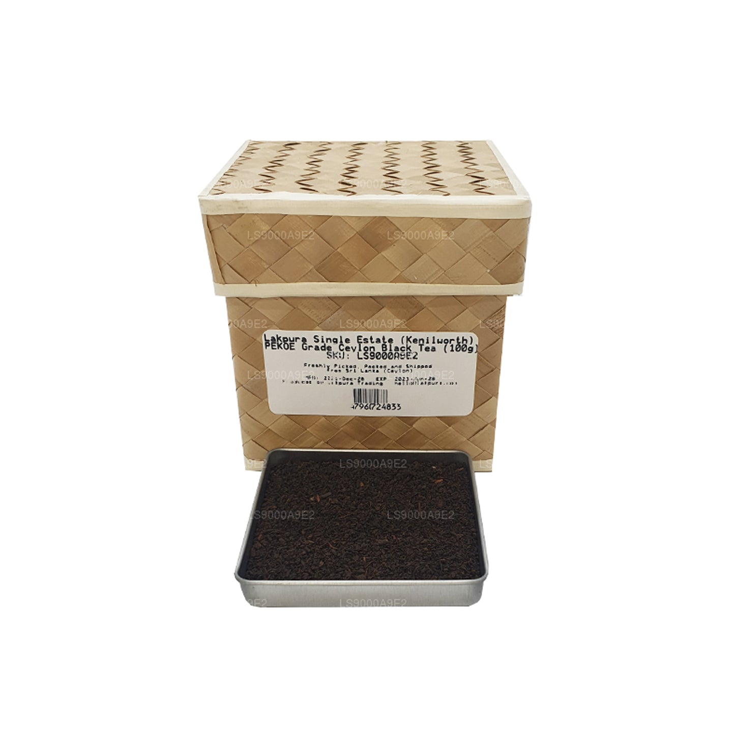 Thé noir de Ceylan Lakpura Single Estate (Kenilworth) PEKOE Grade (100 g)