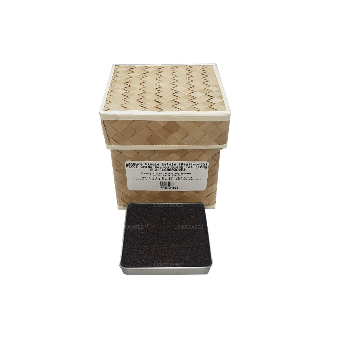 Thé noir de Ceylan Lakpura Single Estate (Kenilworth) PEKOE Grade (100 g)