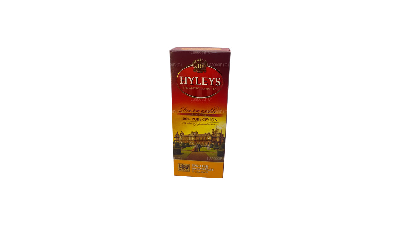 Thé Hyleys Black English Breakfast (37,5 g) 25 sachets de thé