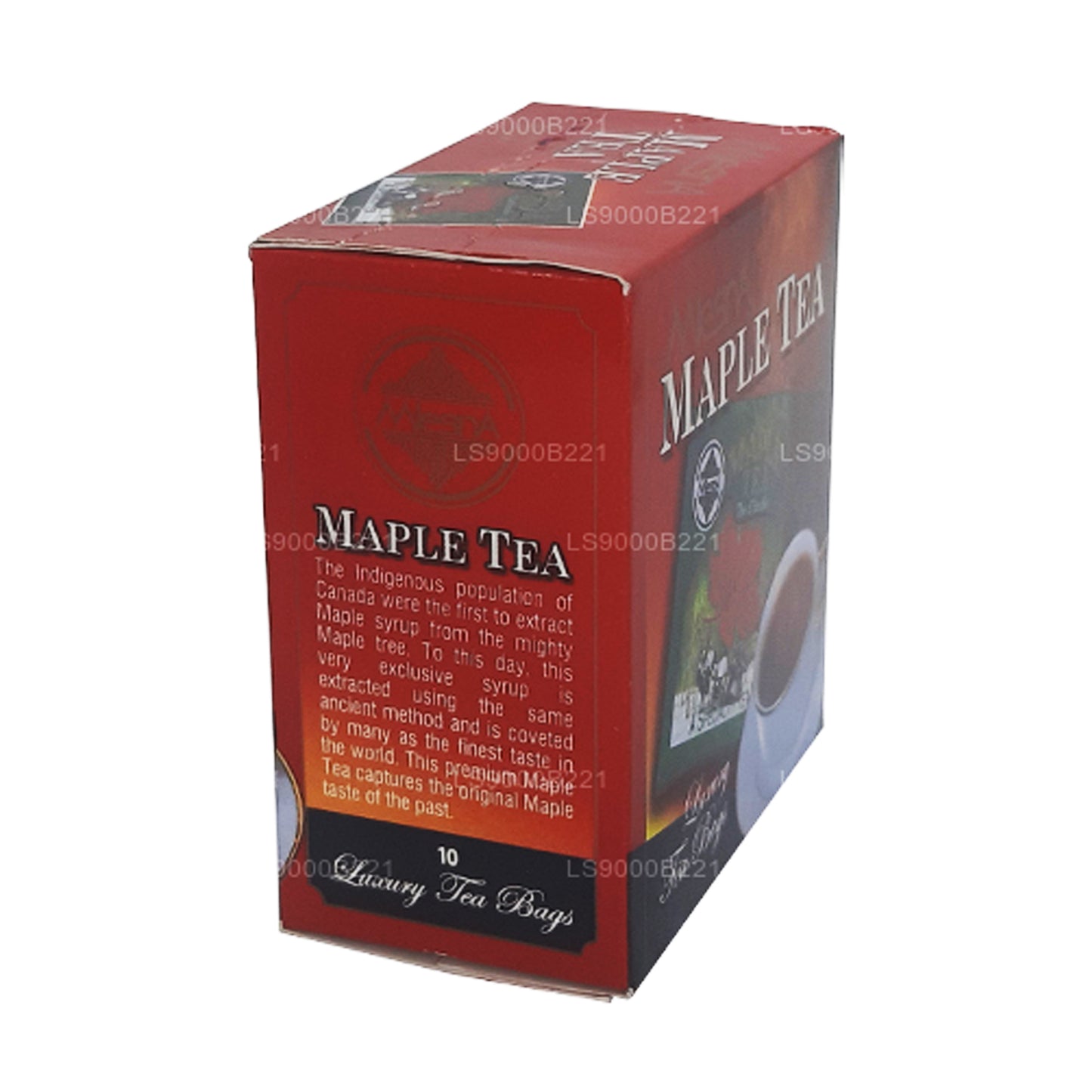 Thé à l'érable Mlesna (20g) 10 sachets de thé de luxe