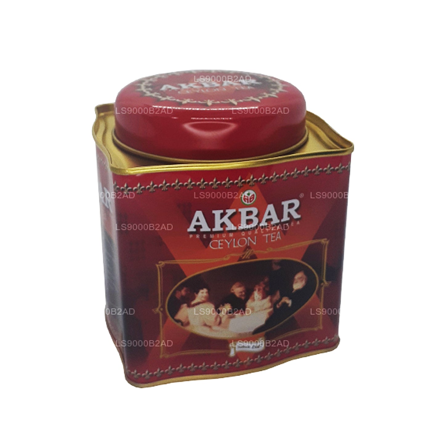 Boîte à thé Akbar Classic Ceylan Tea Leaf (250g)