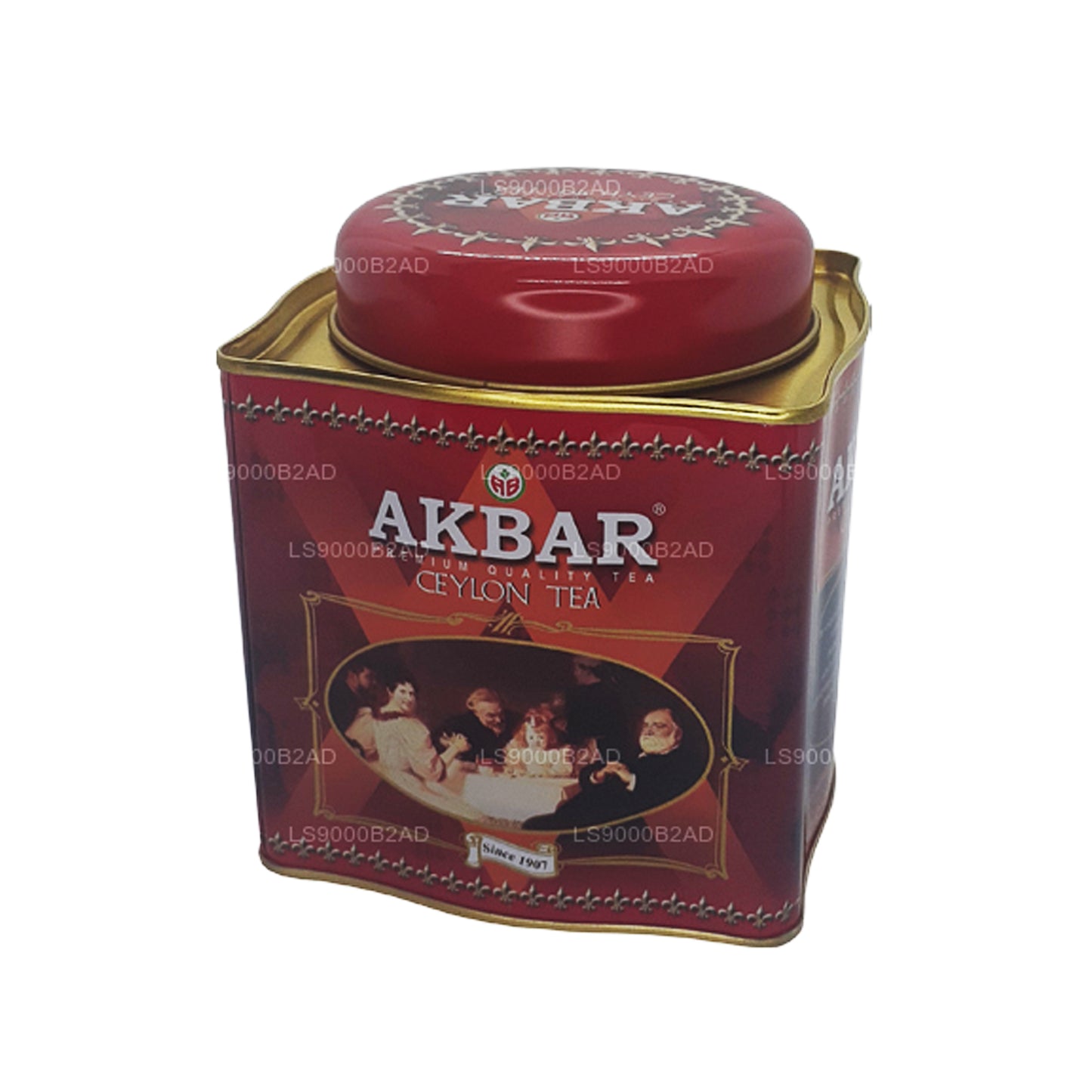 Boîte à thé Akbar Classic Ceylan Tea Leaf (250g)
