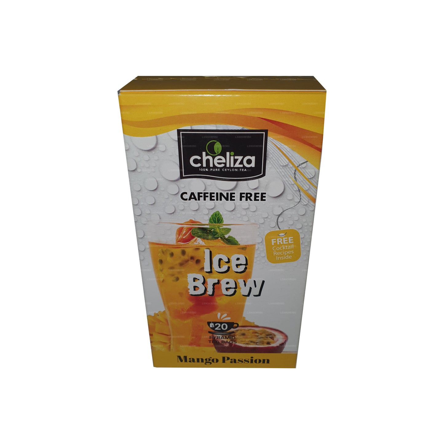 Cheliza Ice Brew Mango Passion Flavoerd Tea (50g) 20 Tea Bags