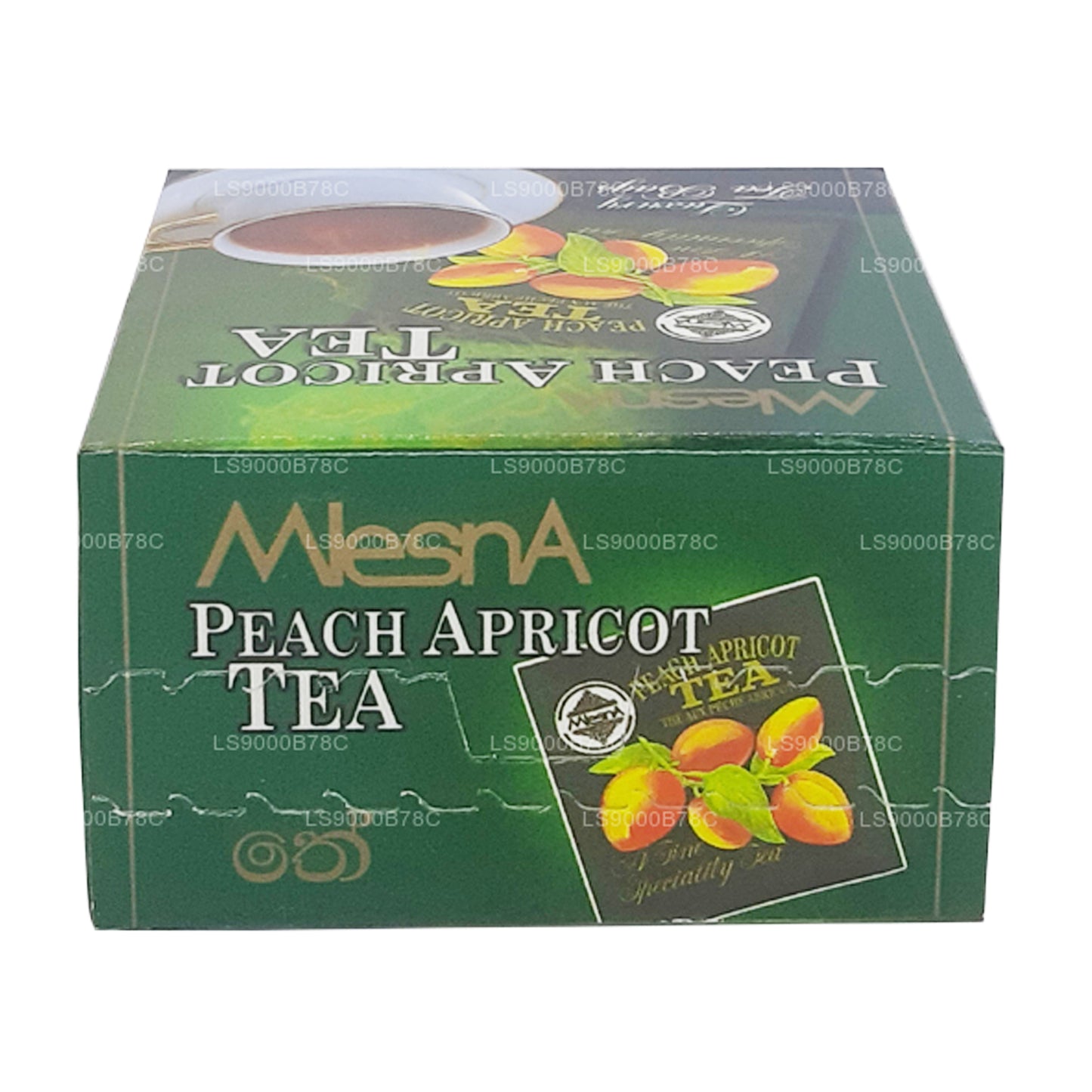 Thé Melsna à la pêche et à l'abricot (20 g) 10 sachets de thé de luxe