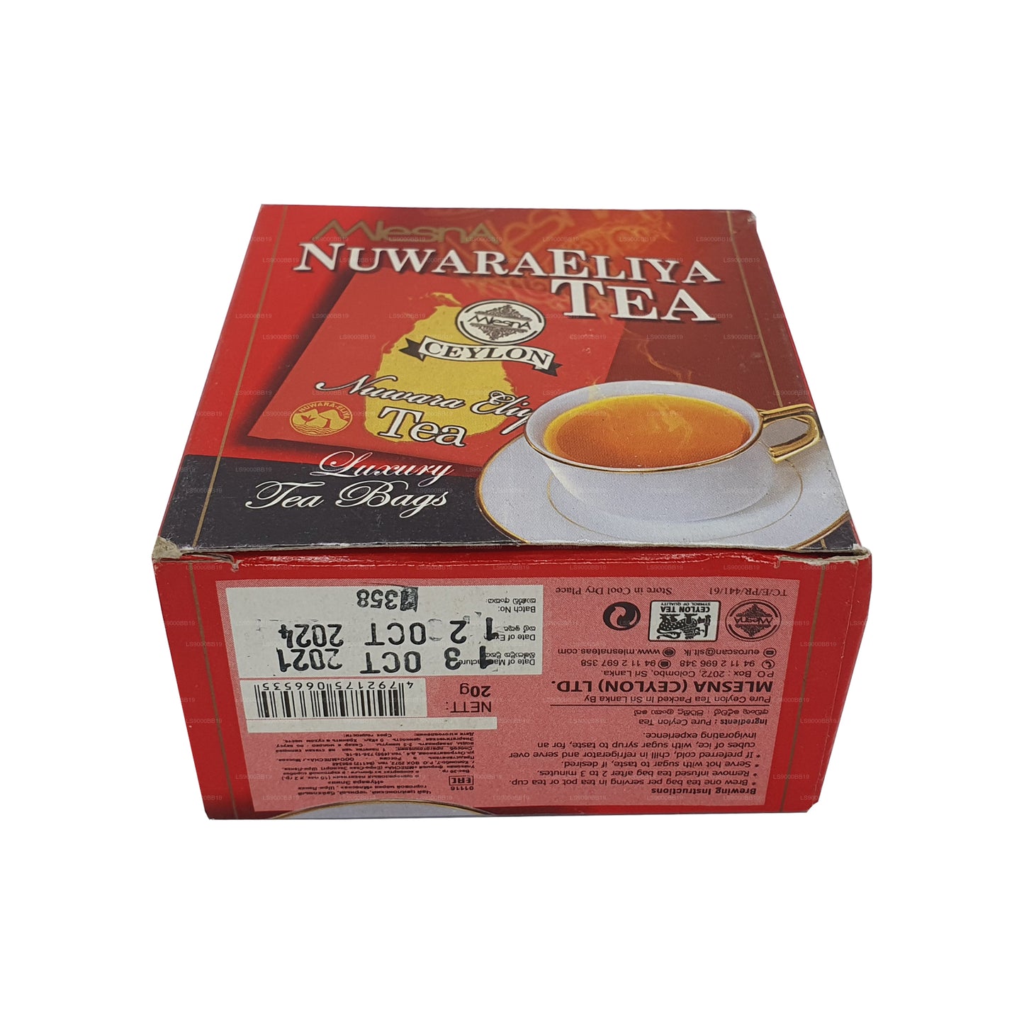 Thé Mlesna Nuwara Eliya (20g)