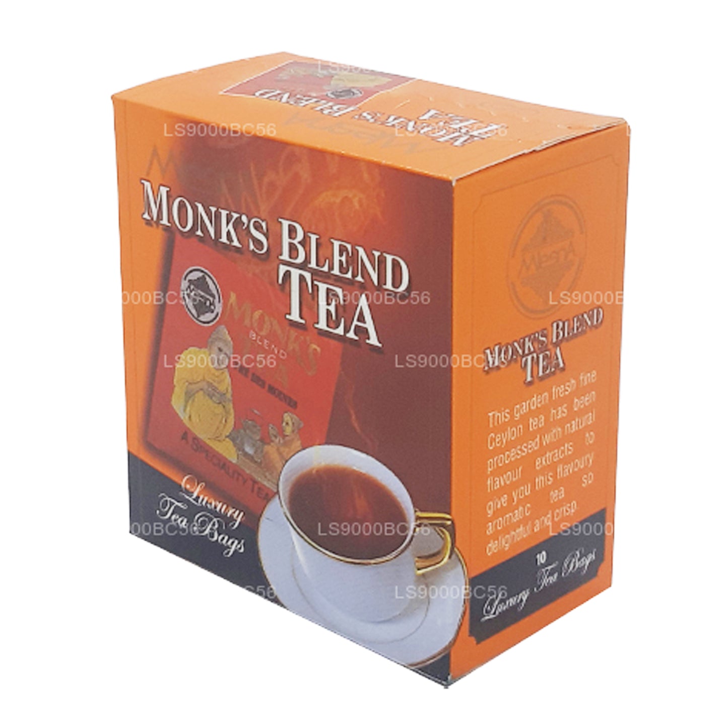 Thé Melsna Monk's Blend (20 g) 10 sachets de thé de luxe