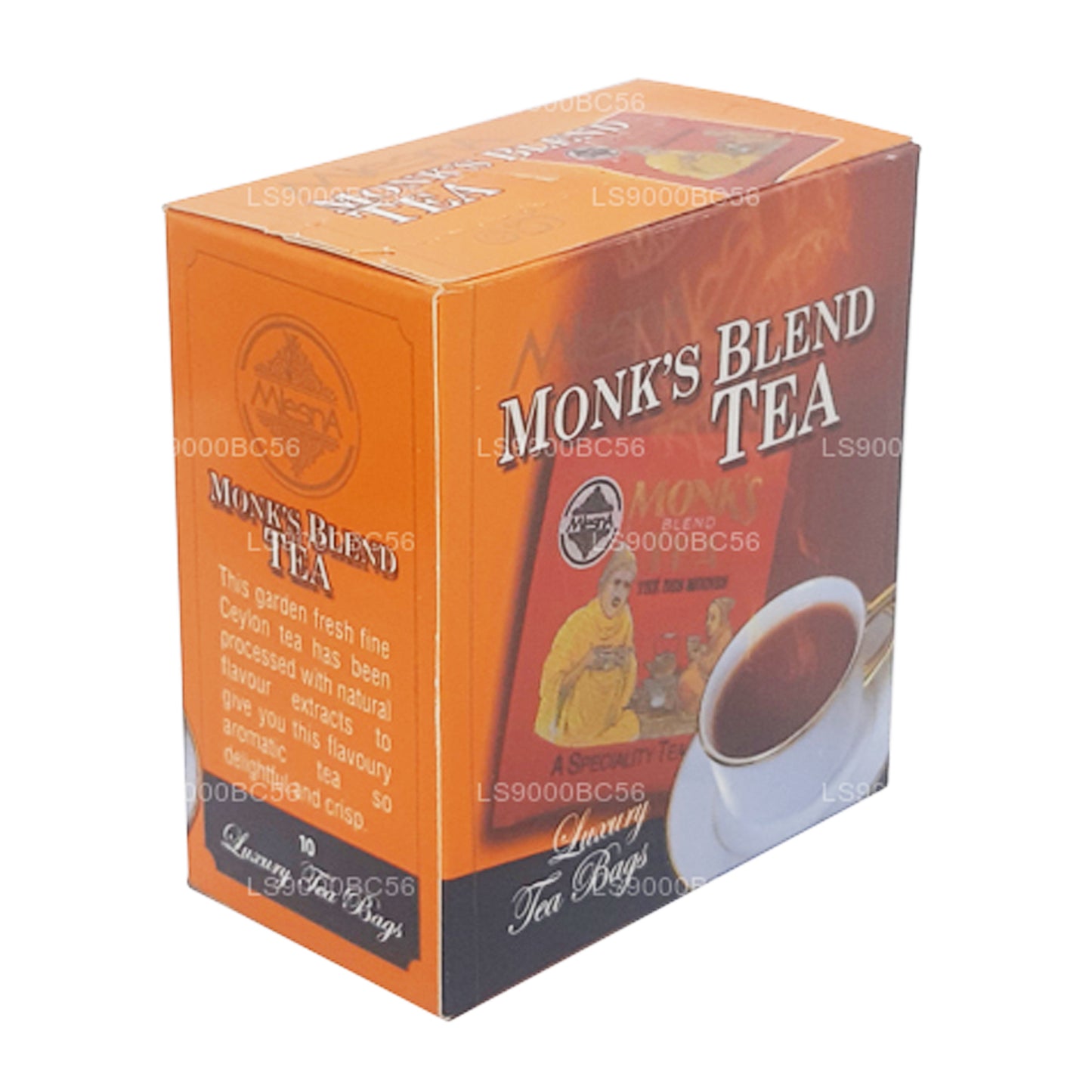 Thé Melsna Monk's Blend (20 g) 10 sachets de thé de luxe