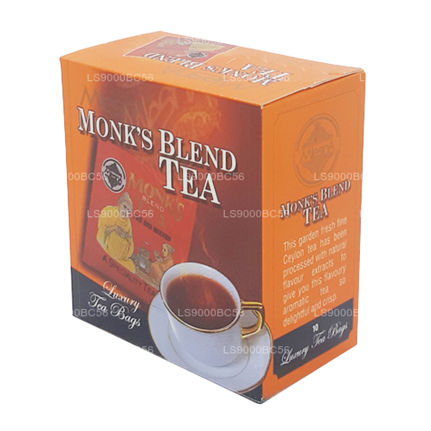 Thé Melsna Monk's Blend (20 g) 10 sachets de thé de luxe