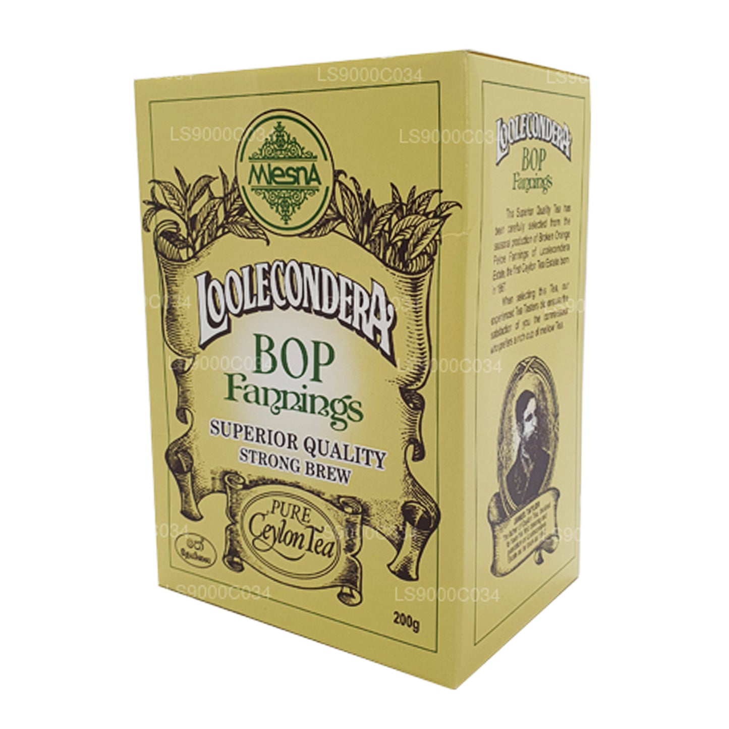 Thé en vrac Mlesna Loolecondera BOP Fannings Strong Brew (200 g)