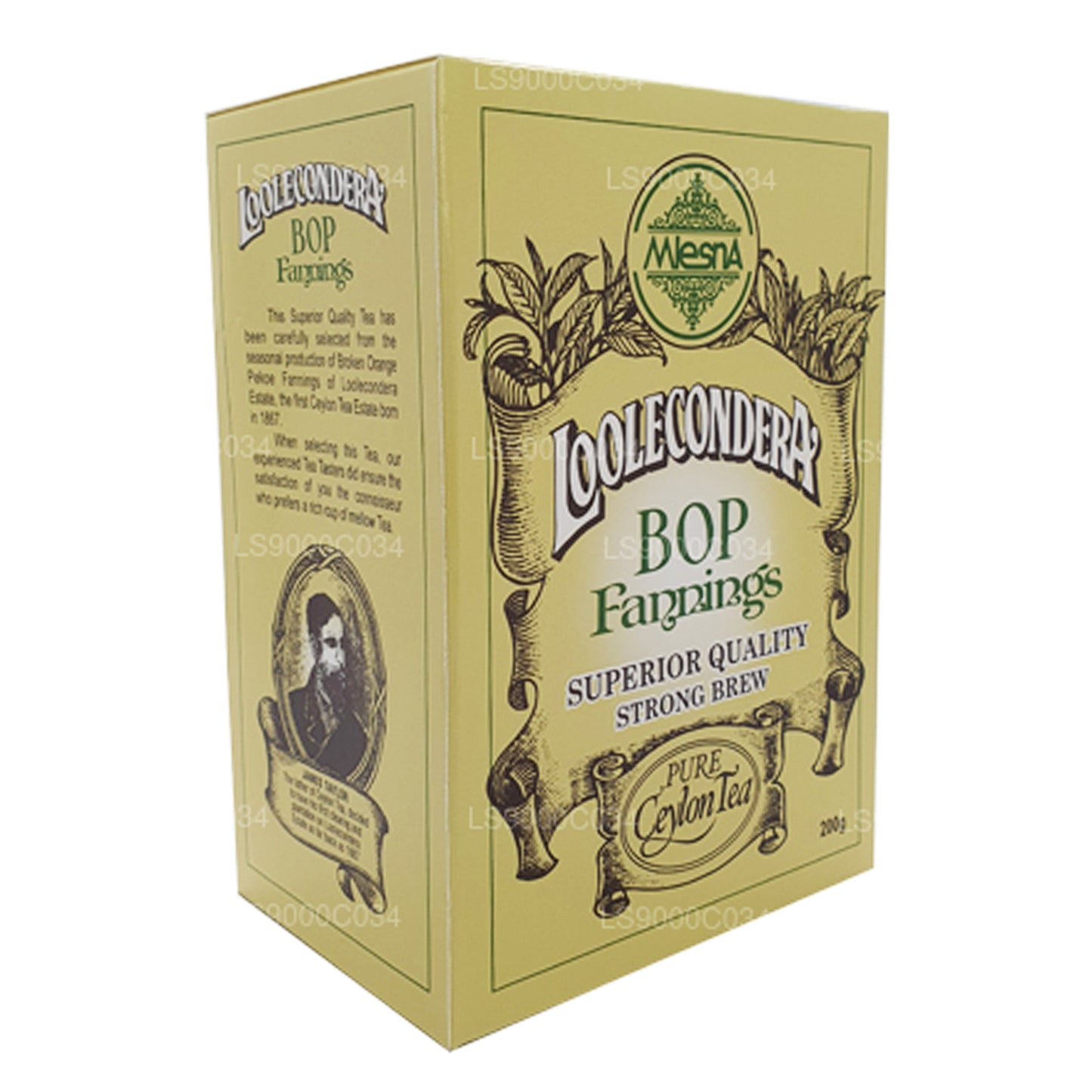 Thé en vrac Mlesna Loolecondera BOP Fannings Strong Brew (200 g)