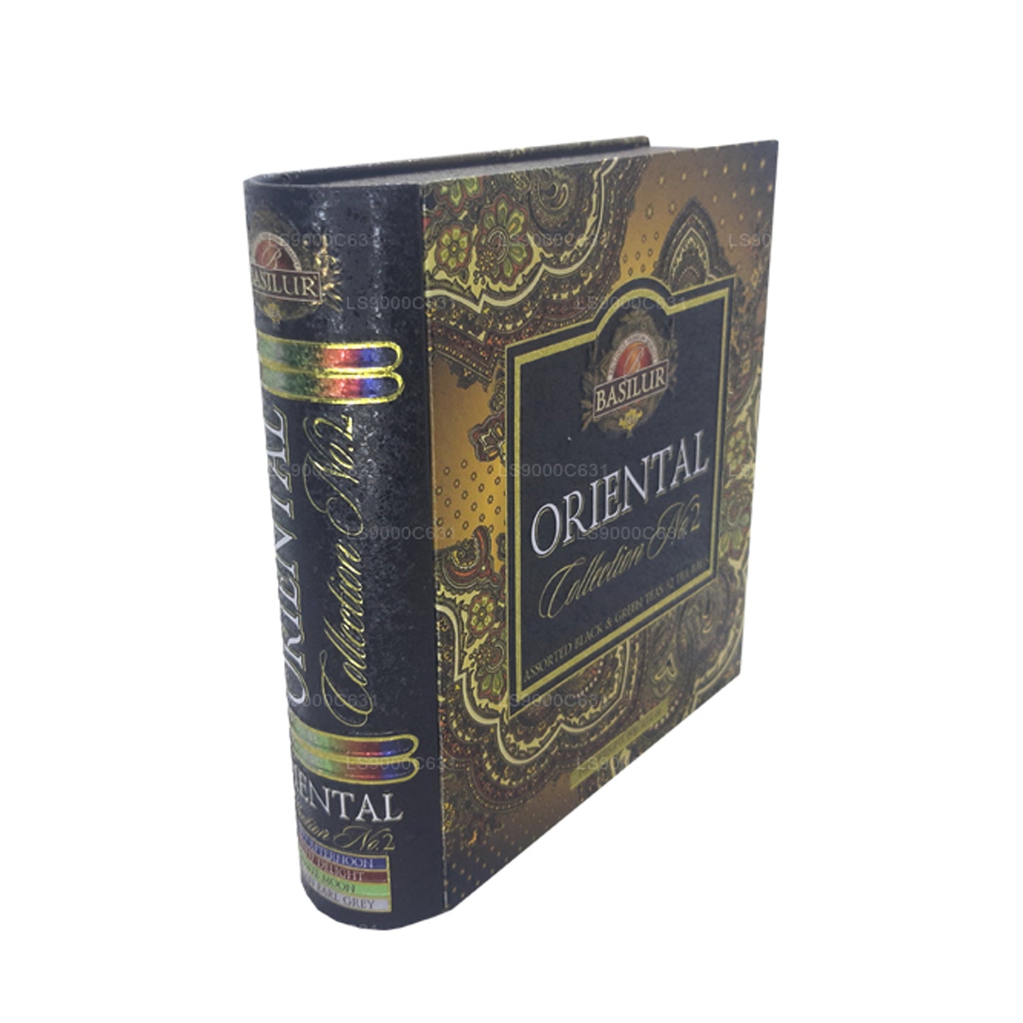 Livre à thé Basilur Oriental Collection Vol.2 (60 g) 32 sachets de thé