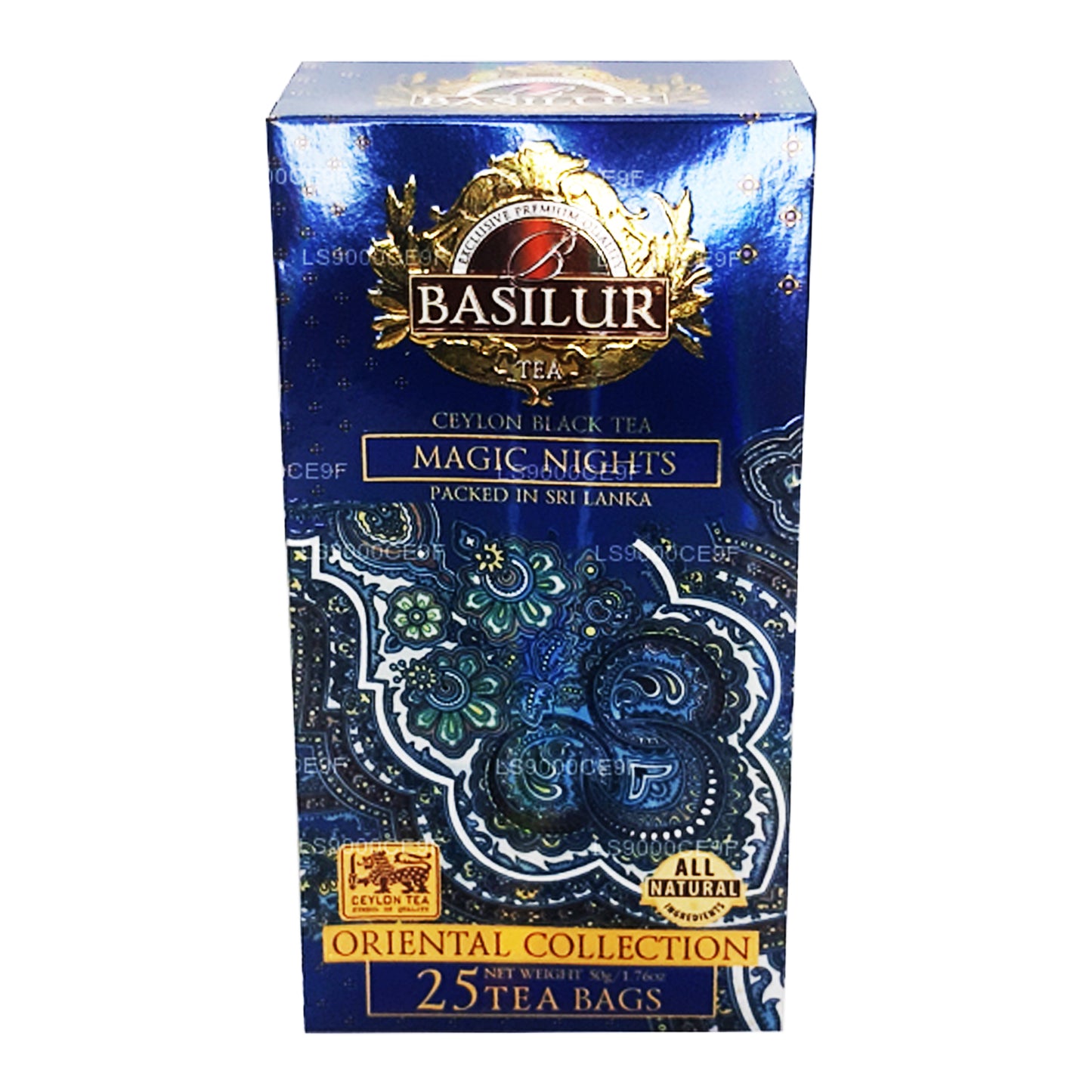 Basilur Magic Nights Oriental Collection (50 g) 25 sachets de thé