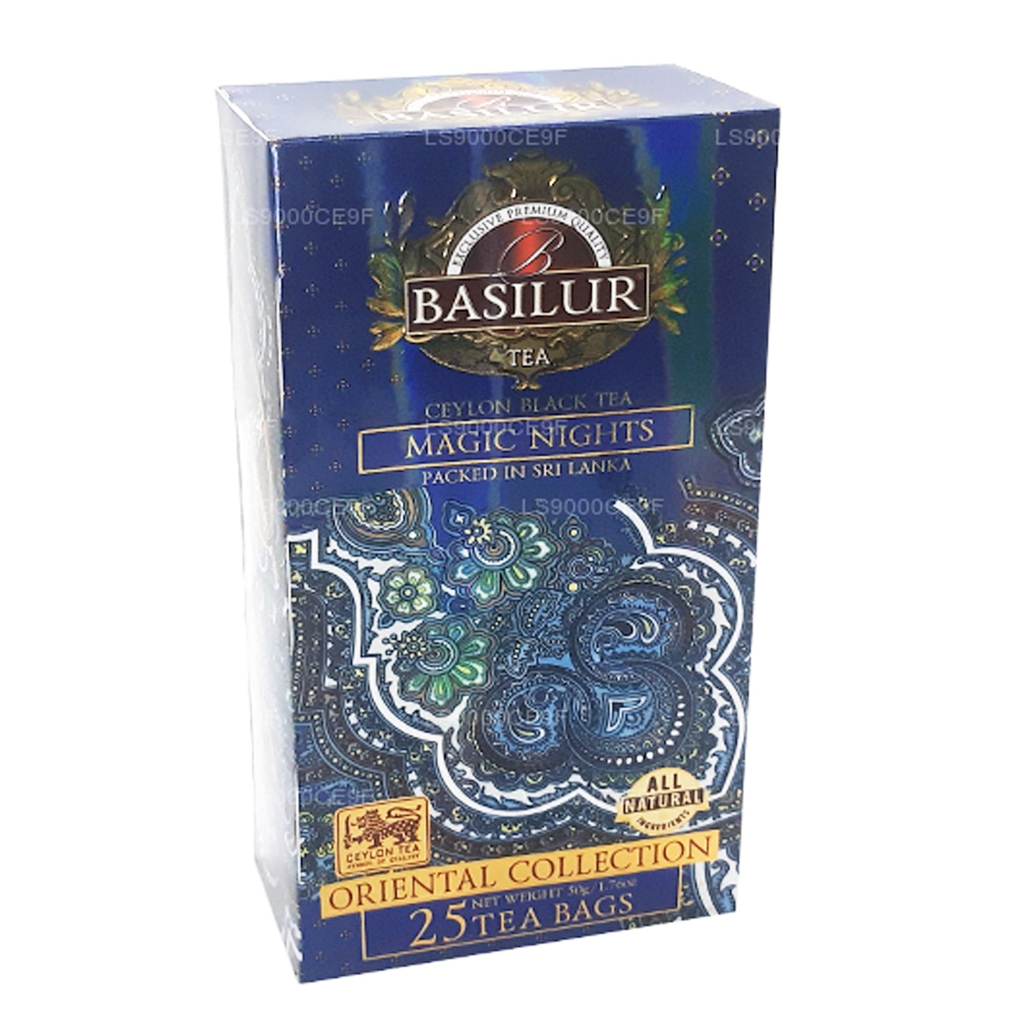 Basilur Magic Nights Oriental Collection (50 g) 25 sachets de thé