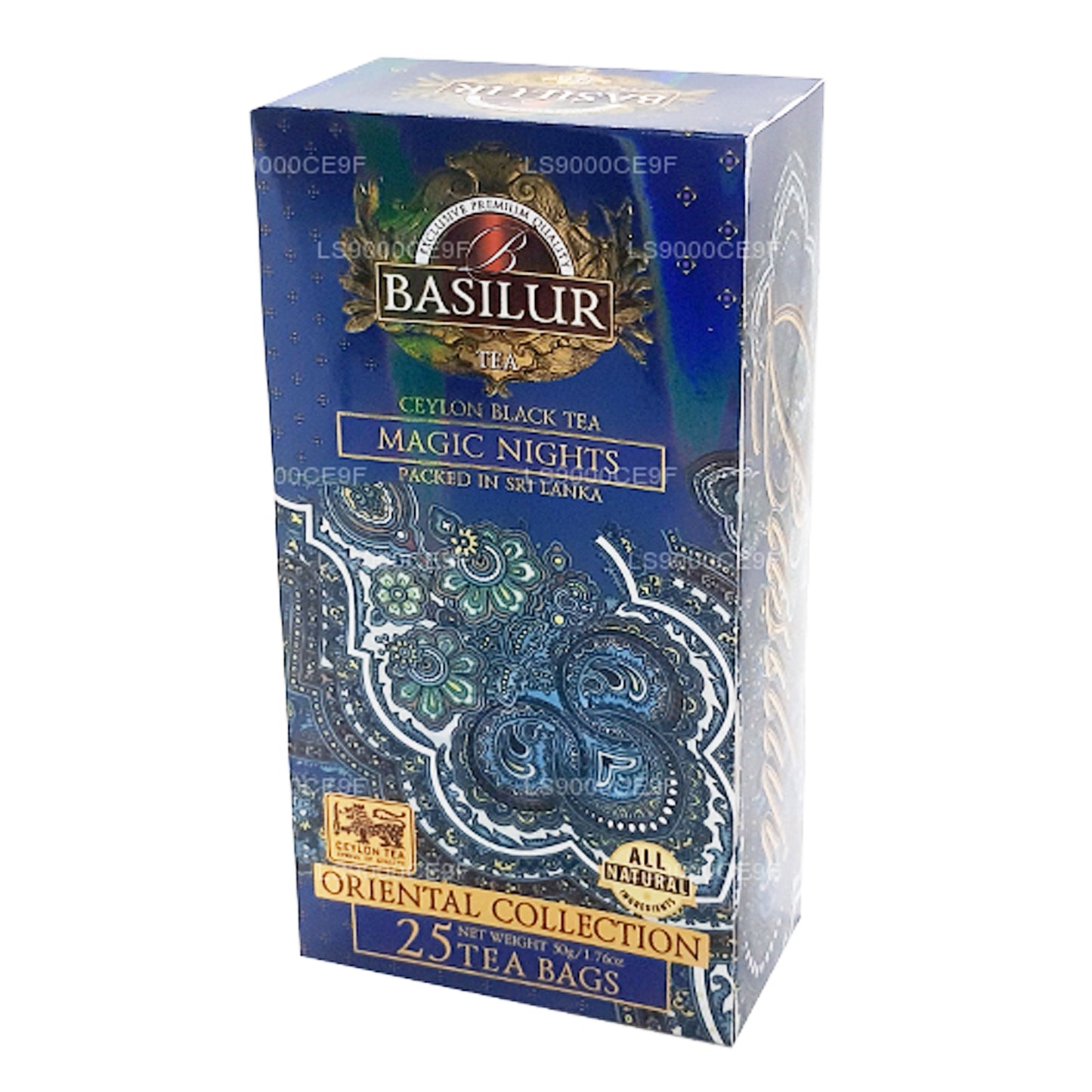 Basilur Magic Nights Oriental Collection (50 g) 25 sachets de thé