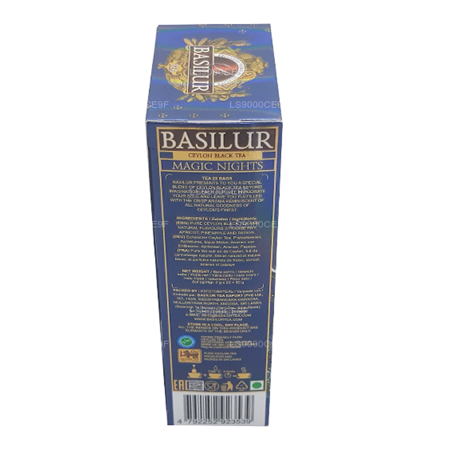 Basilur Magic Nights Oriental Collection (50 g) 25 sachets de thé