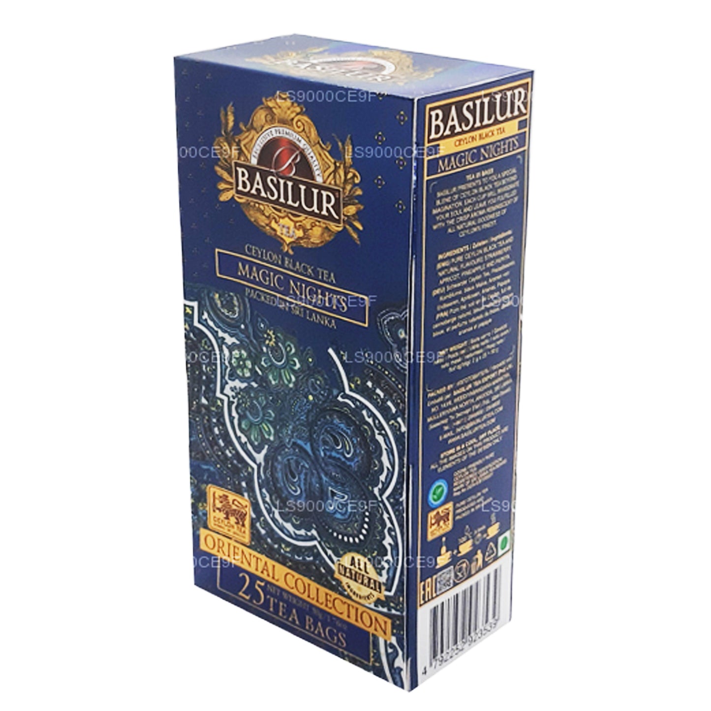 Basilur Magic Nights Oriental Collection (50 g) 25 sachets de thé