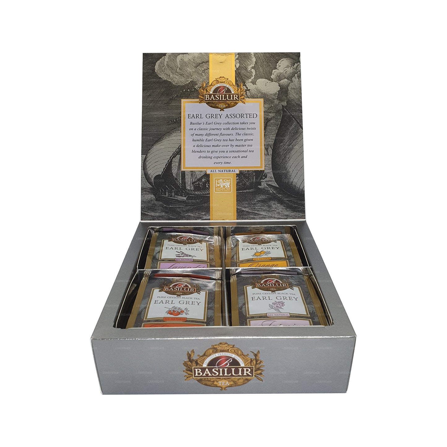 Assortiment de la collection Basilur Earl Grey (80 g)