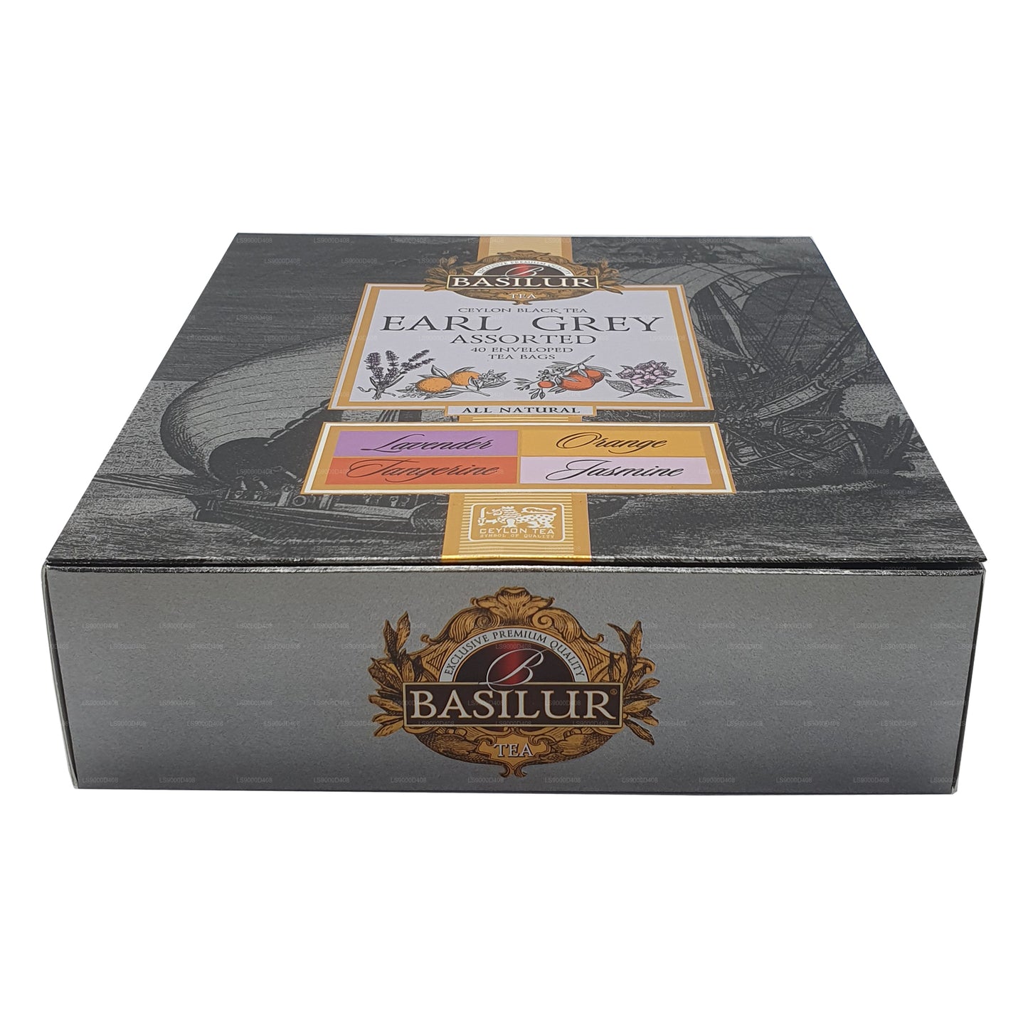 Assortiment de la collection Basilur Earl Grey (80 g)