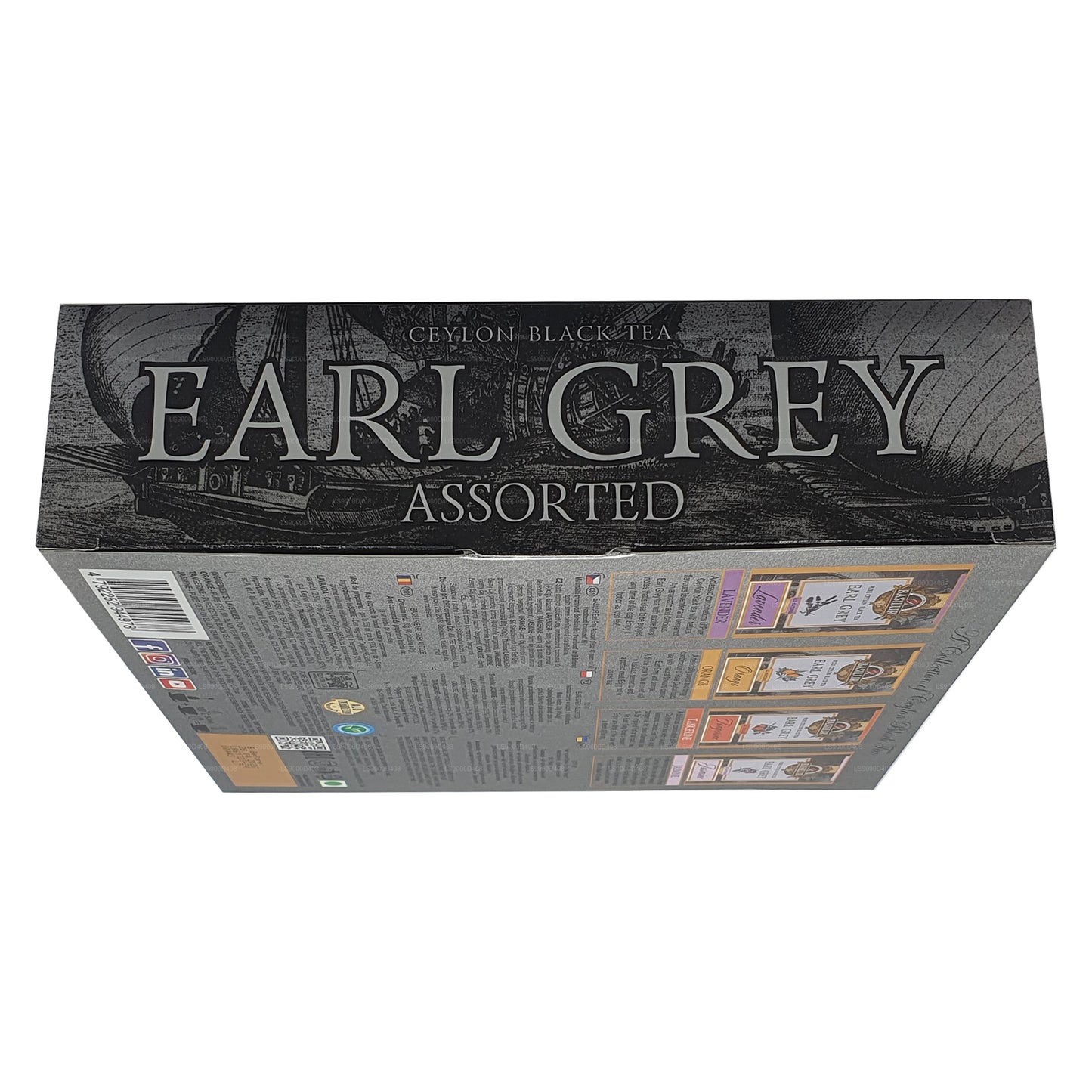 Assortiment de la collection Basilur Earl Grey (80 g)