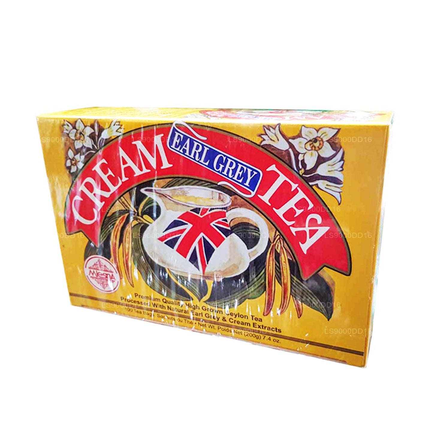 Thé Mlesna Cream Earl Grey (100 g) 50 sachets de thé