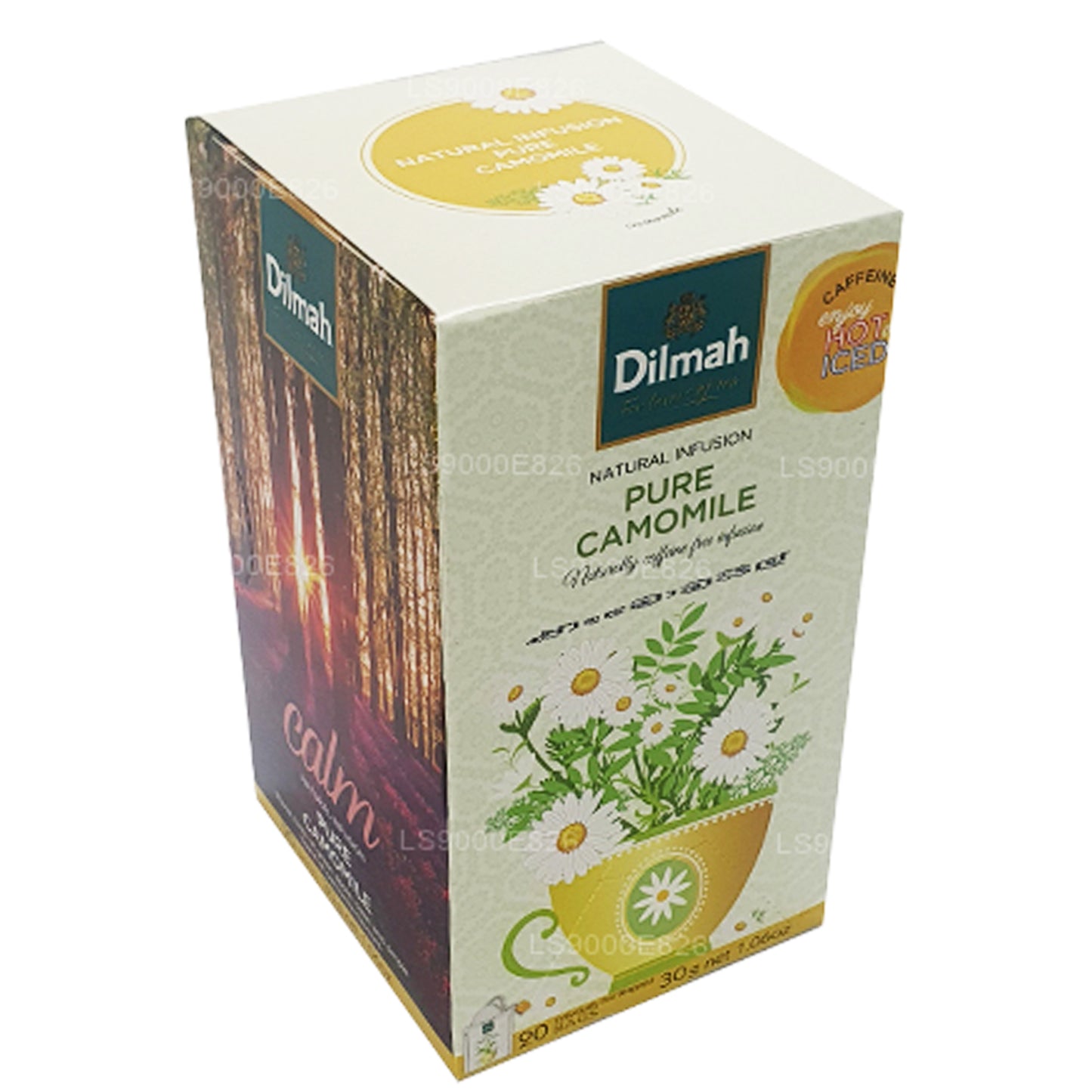 Dilmah Pure Camomile Flowers (30 g) 20 sachets de thé