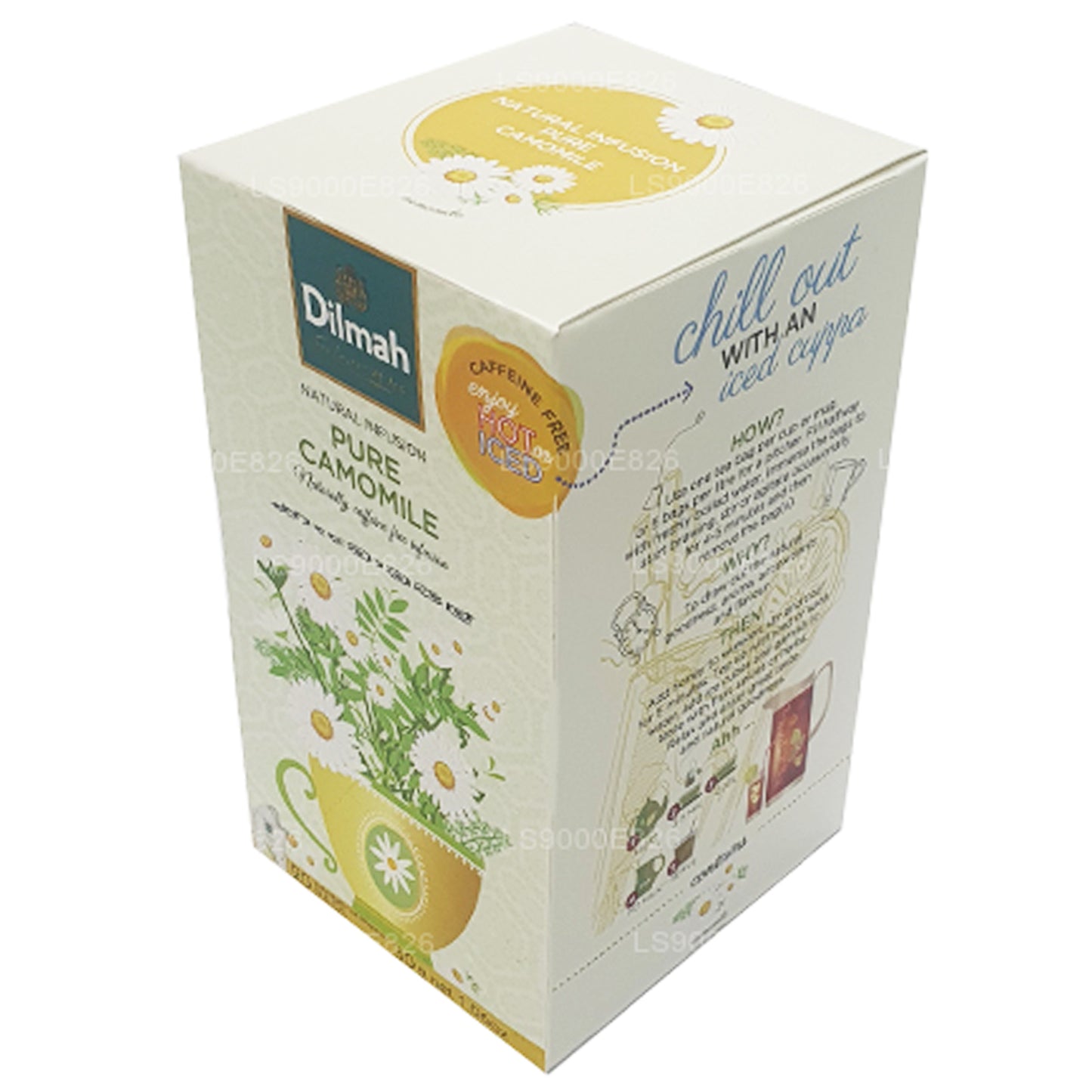 Dilmah Pure Camomile Flowers (30 g) 20 sachets de thé