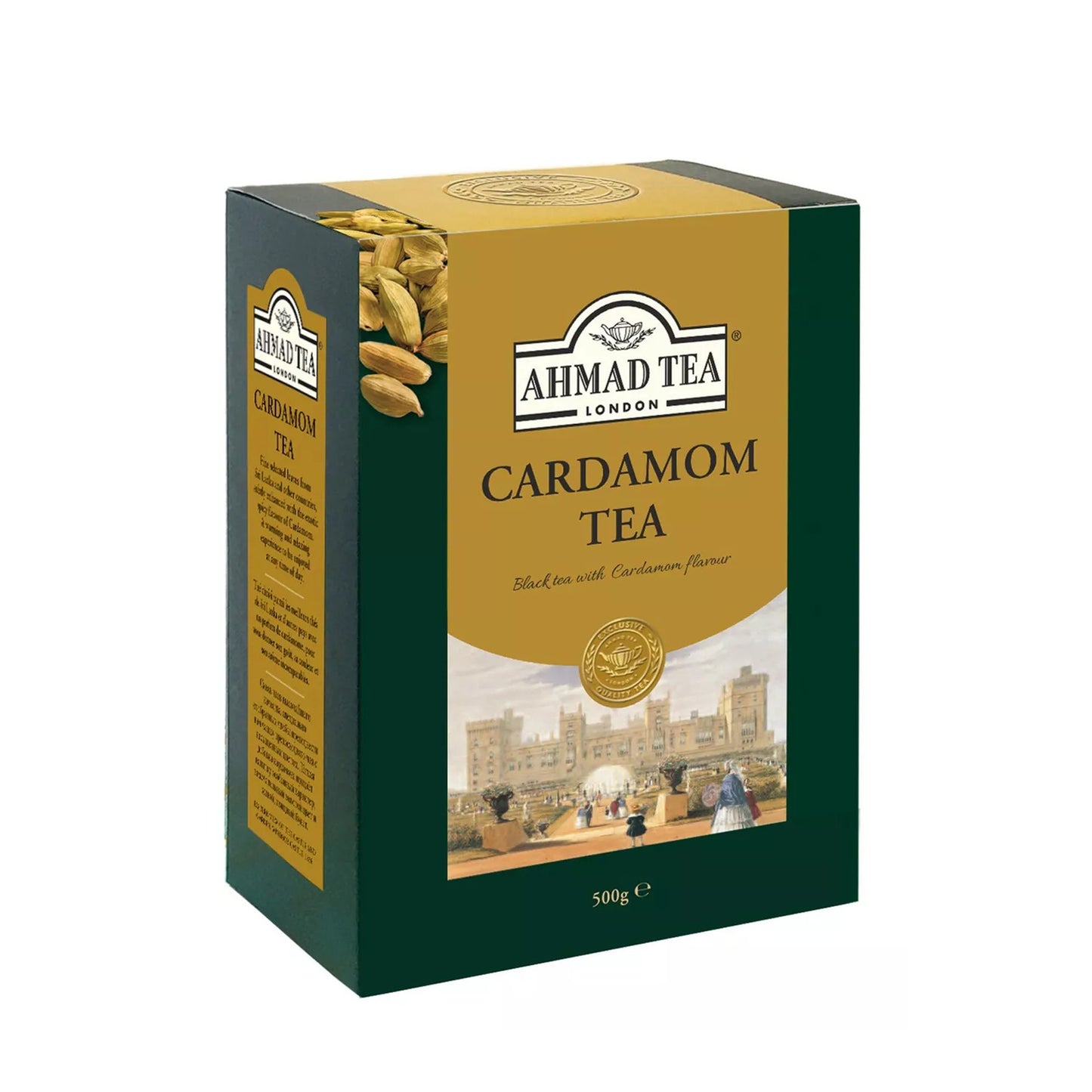 Carton de thé en vrac à la cardamome Ahmad (100 g)