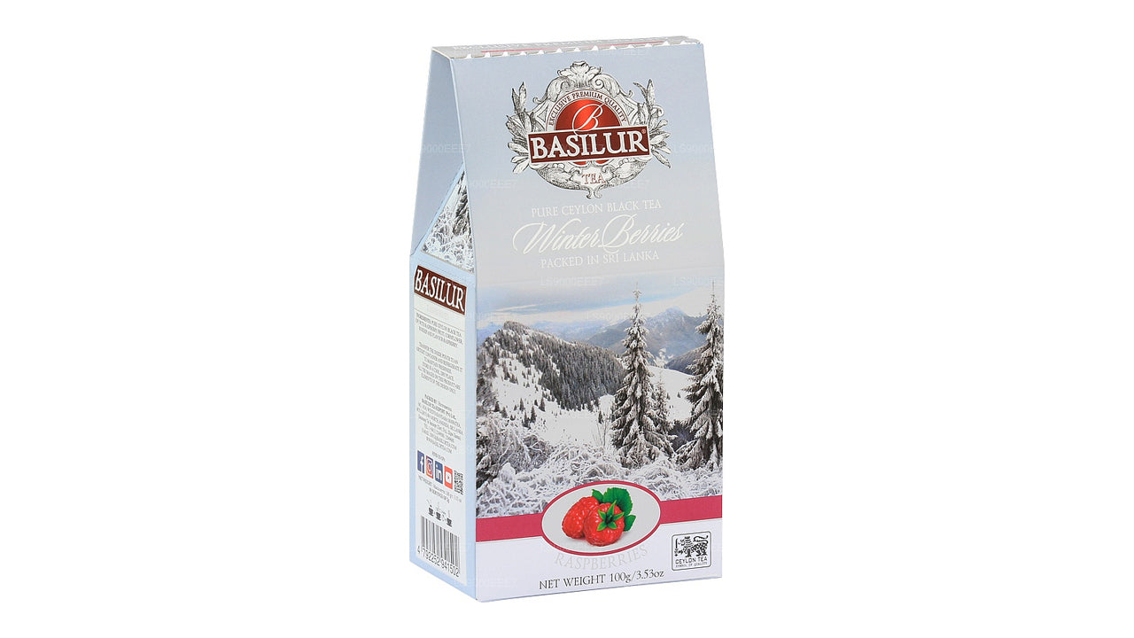 Baies d'hiver au basilic « framboises » (100g)