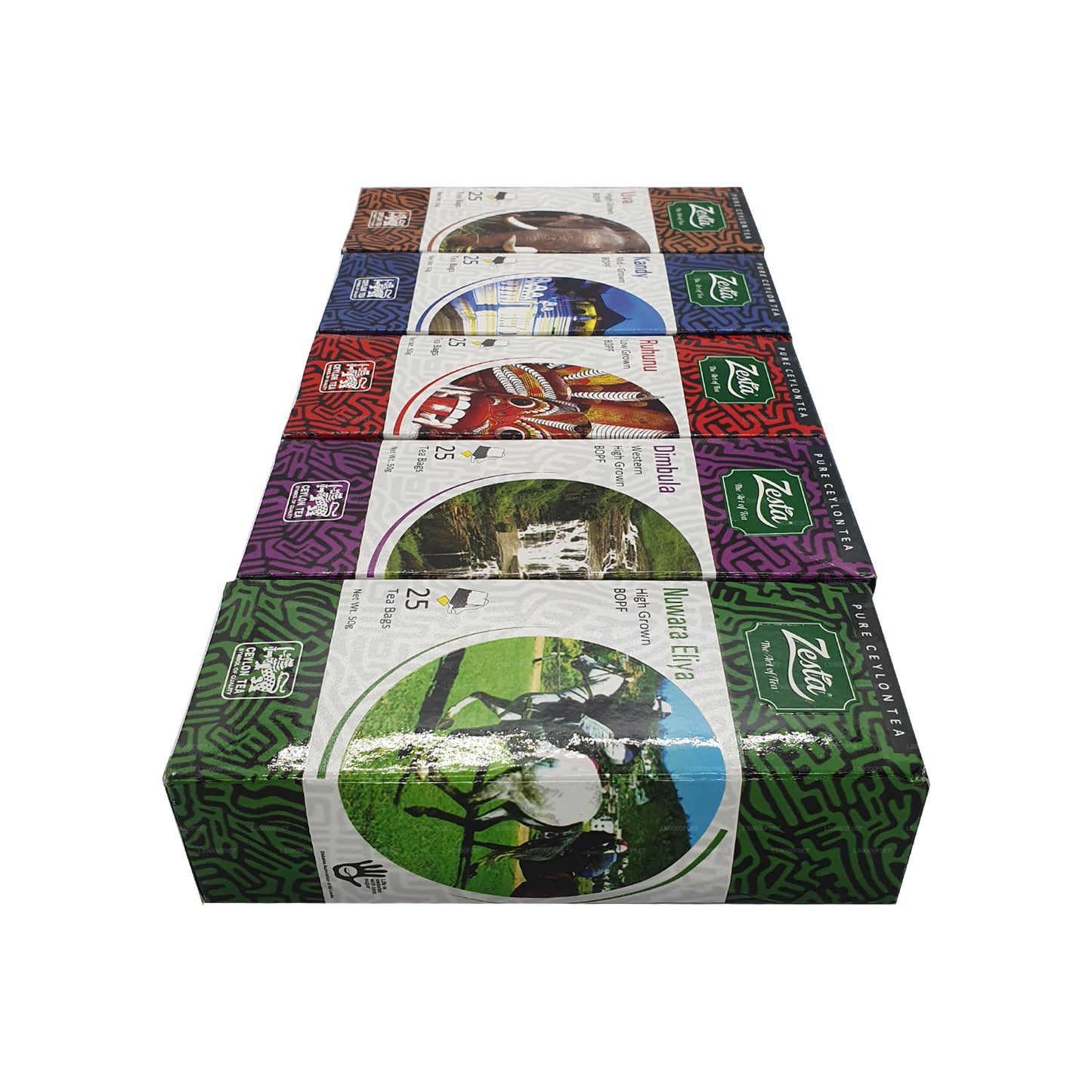 Zesta Ceylon Regional Tea Collection (250g) 125 Tea Bags